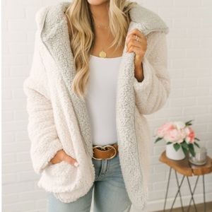 cute fluffy teddy coat